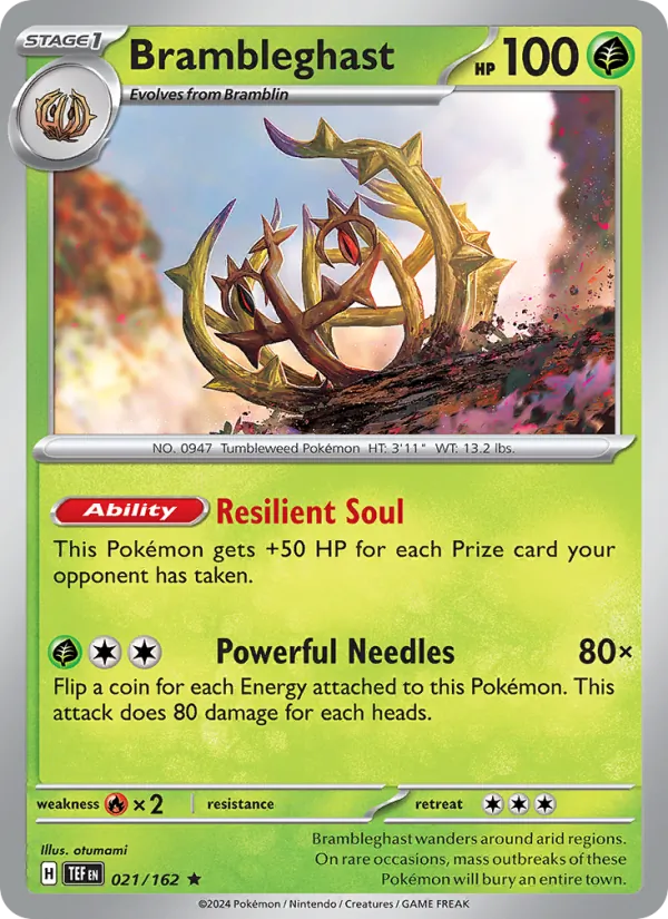 Brambleghast card from Temporal Forces, number 021/162