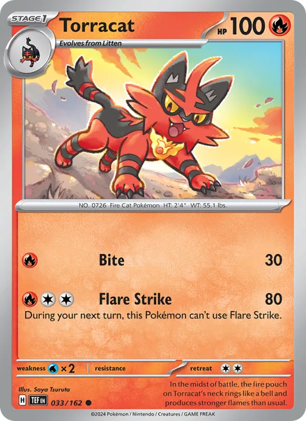 Kartu Torracat dari Temporal Forces, nomor 033/162