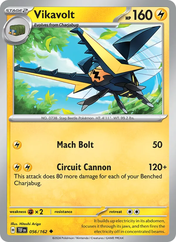 Kartu Vikavolt dari Temporal Forces, nomor 056/162