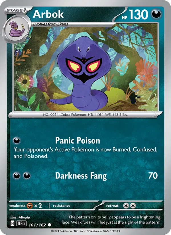 Kartu Arbok dari Temporal Forces, nomor 101/162