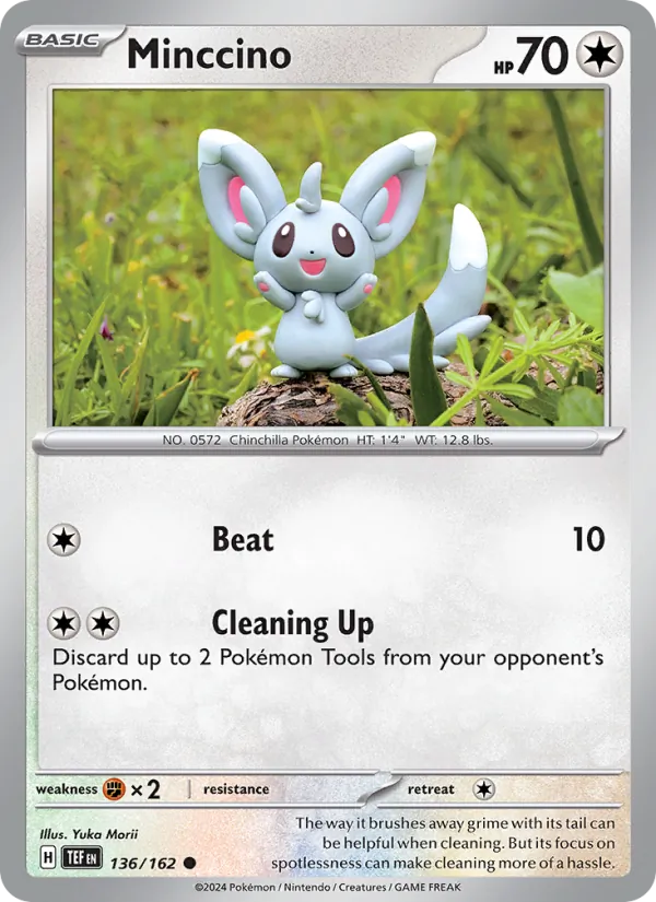 Kaart Minccino uit Temporal Forces, nummer 136/162