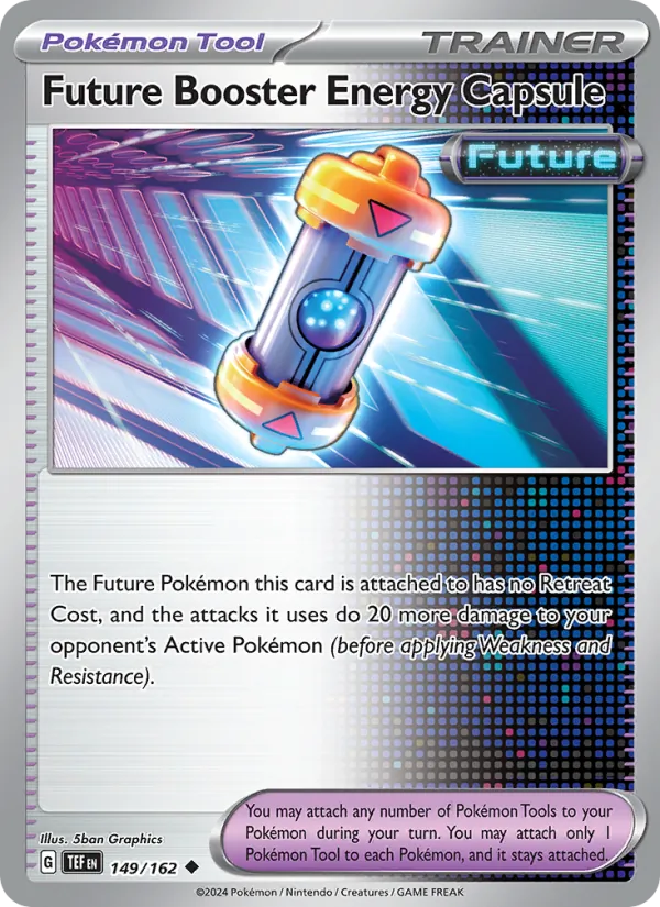 Kaart Future Booster Energy Capsule uit Temporal Forces, nummer 149/162