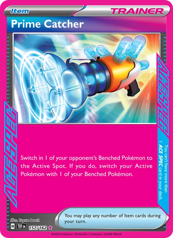 Kartu Prime Catcher dari Temporal Forces, nomor 157/162