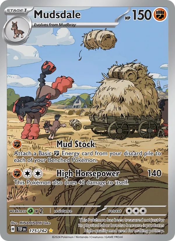 Mudsdale card from Temporal Forces, number 175/162