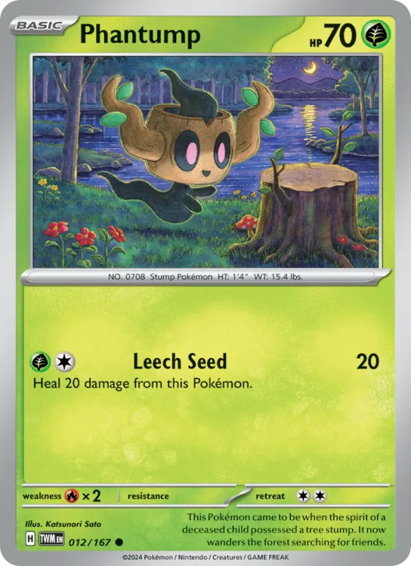 Kartu Phantump dari Twilight Masquerade, nomor 012/167