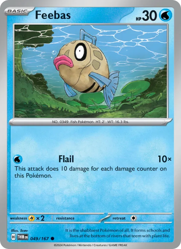 Kaart Feebas uit Twilight Masquerade, nummer 049/167