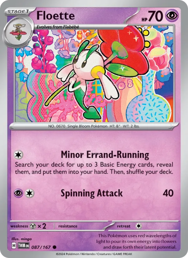 Kaart Floette uit Twilight Masquerade, nummer 087/167