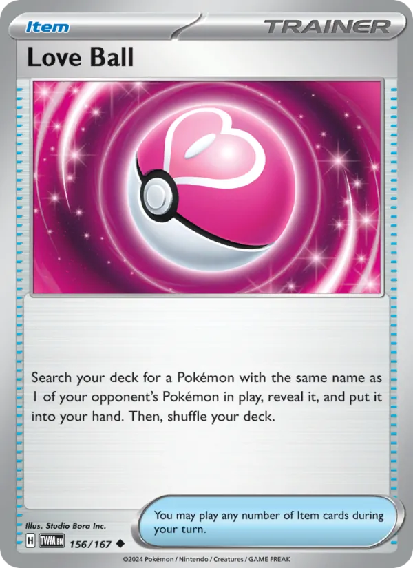 Kartu Love Ball dari Twilight Masquerade, nomor 156/167