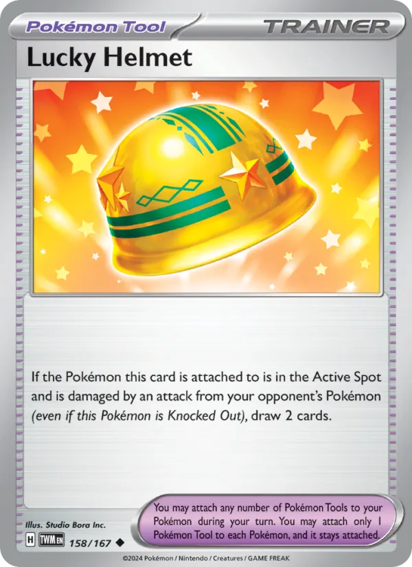 Kaart Lucky Helmet uit Twilight Masquerade, nummer 158/167