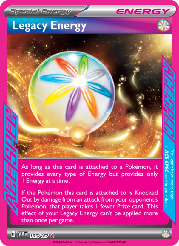 Kartu Legacy Energy dari Twilight Masquerade, nomor 167/167