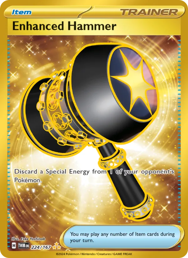 Enhanced Hammer card from Twilight Masquerade, number 224/167