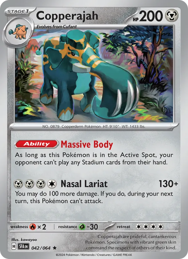Copperajah card from Shrouded Fable, number 042/64