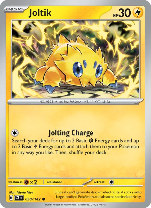 Kartu Joltik dari Stellar Crown, nomor 050/142