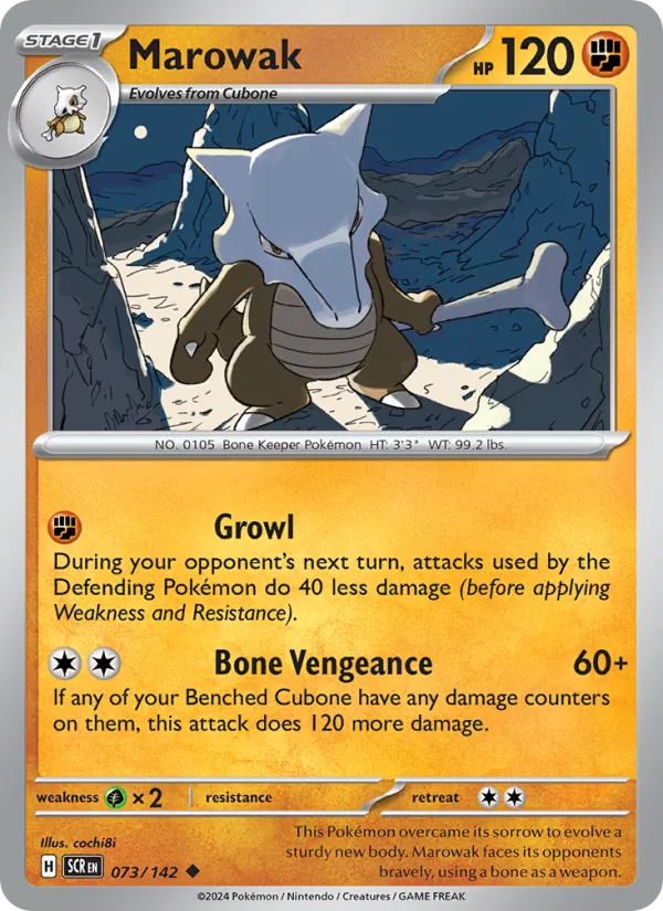 Kaart Marowak uit Stellar Crown, nummer 073/142