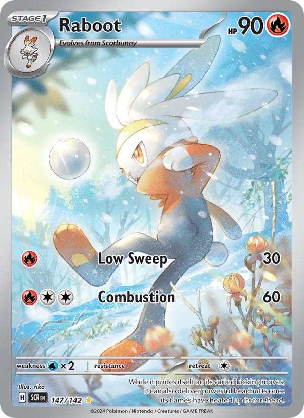 Raboot card from Stellar Crown, number 147/142