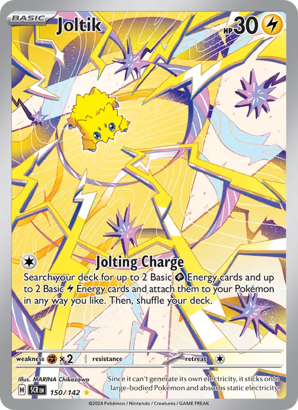 Kaart Joltik uit Stellar Crown, nummer 150/142