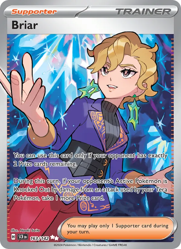 Kartu Briar dari Stellar Crown, nomor 163/142