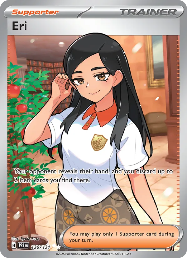 Kartu Eri dari Prismatic Evolutions, nomor 136/131
