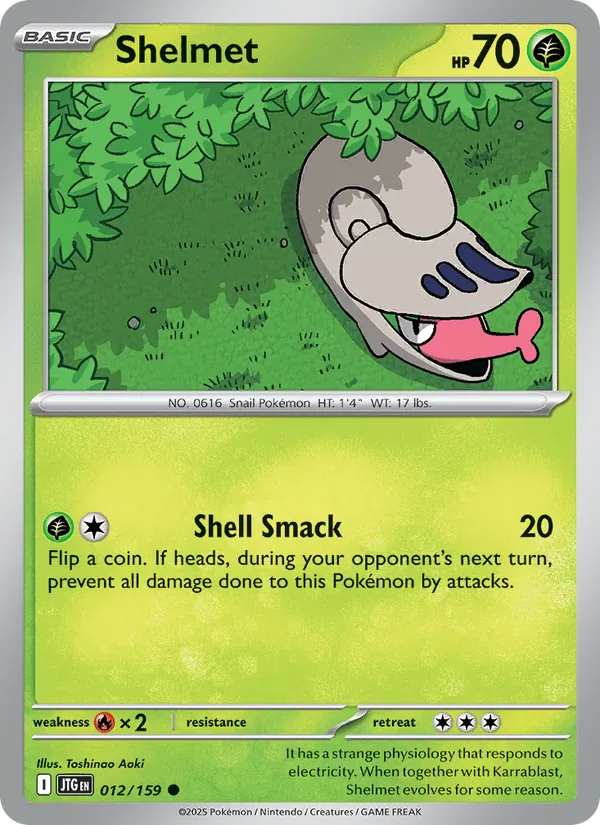 Shelmet card from Journey Together, number 012/159