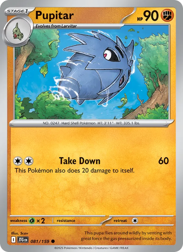 Pupitar card from Journey Together, number 081/159