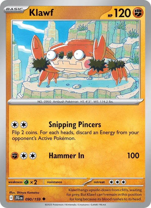 Klawf card from Journey Together, number 090/159