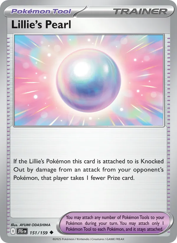 Lillie's Pearl card from Journey Together, number 151/159