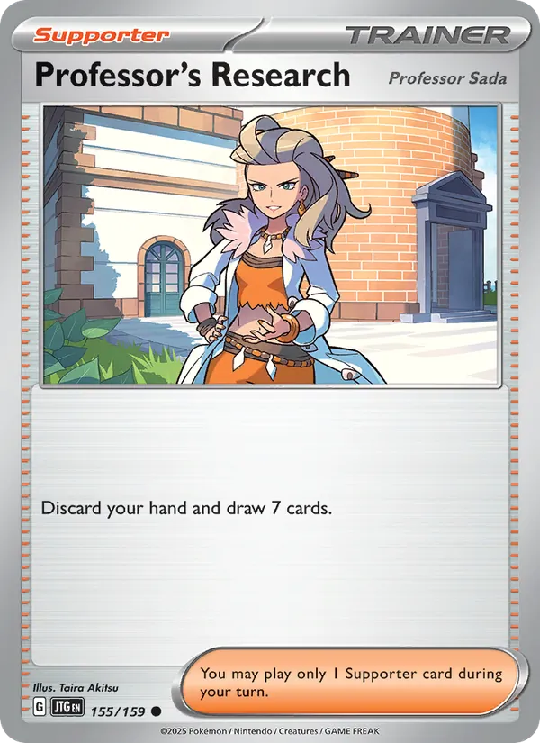 Professor's Research card from Journey Together, number 155/159