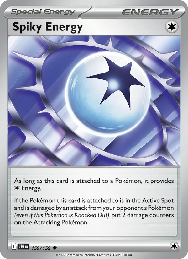 Spiky Energy card from Journey Together, number 159/159