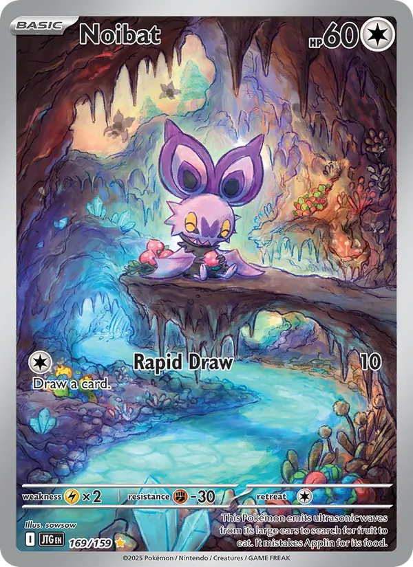 Noibat card from Journey Together, number 169/159