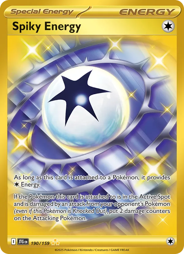 Spiky Energy card from Journey Together, number 190/159