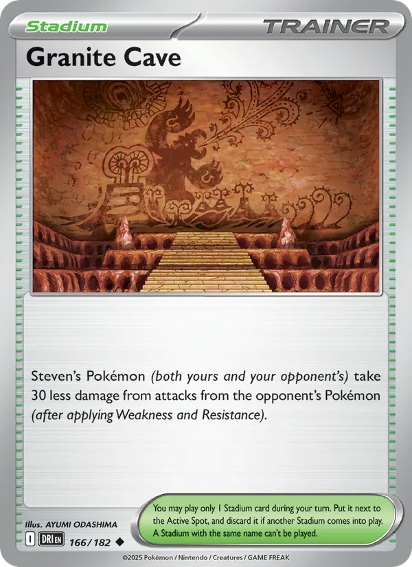 Granite Cave card from Destined Rivals, number 166/182