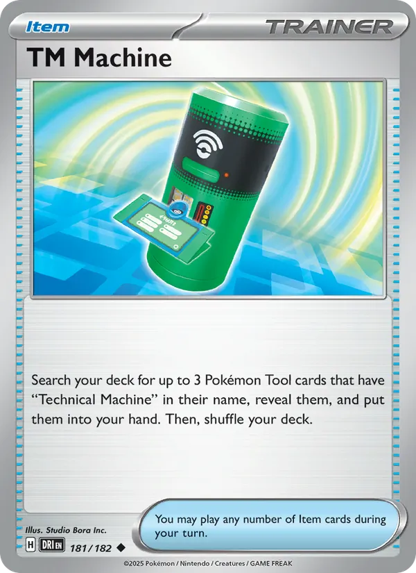 TM Machine card from Destined Rivals, number 181/182