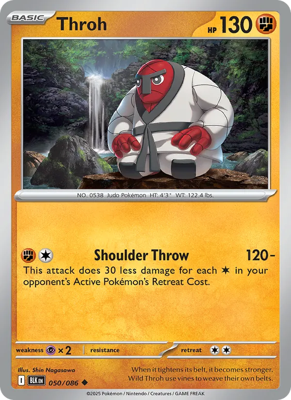Throh card from Black Bolt, number 050/86