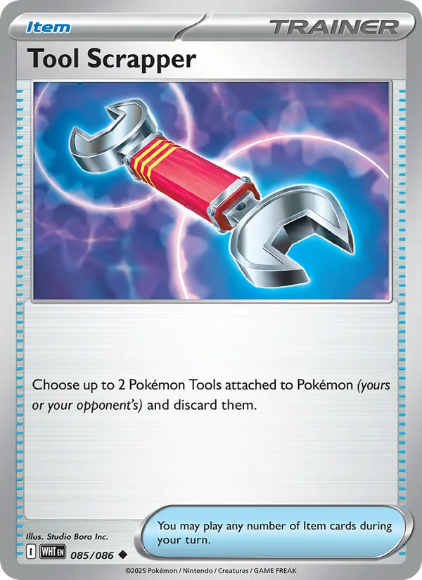 Tool Scrapper card from White Flare, number 085/86