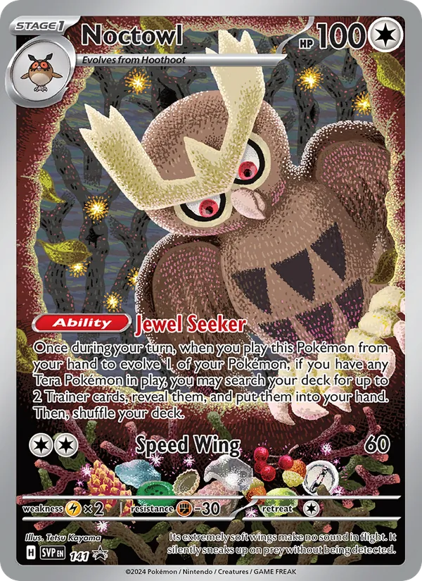 Kartu Noctowl dari SVP Black Star Promos, nomor 141/225