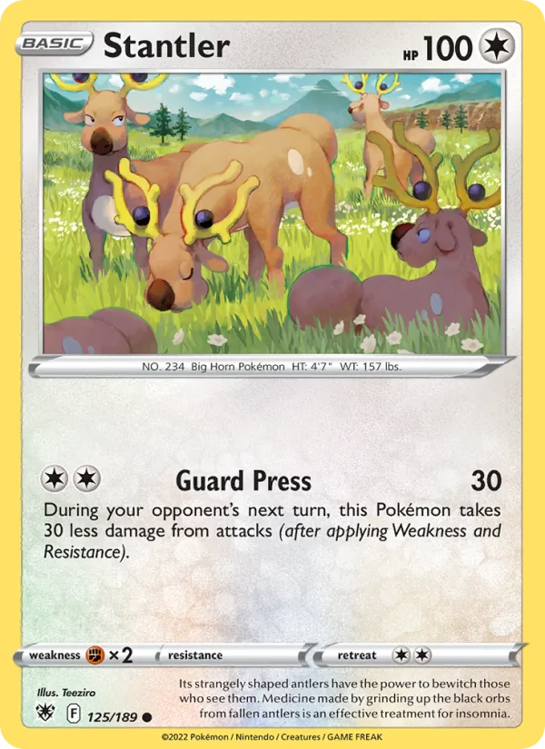 Kartu Stantler dari Astral Radiance, nomor 125/189