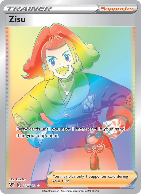 Zisu card from Astral Radiance, number 207/189