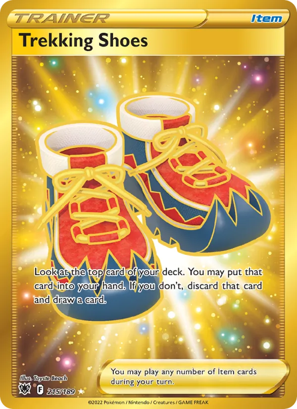 Kartu Trekking Shoes dari Astral Radiance, nomor 215/189