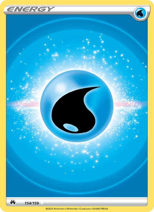 Water Energy card from Crown Zenith, number 154/159