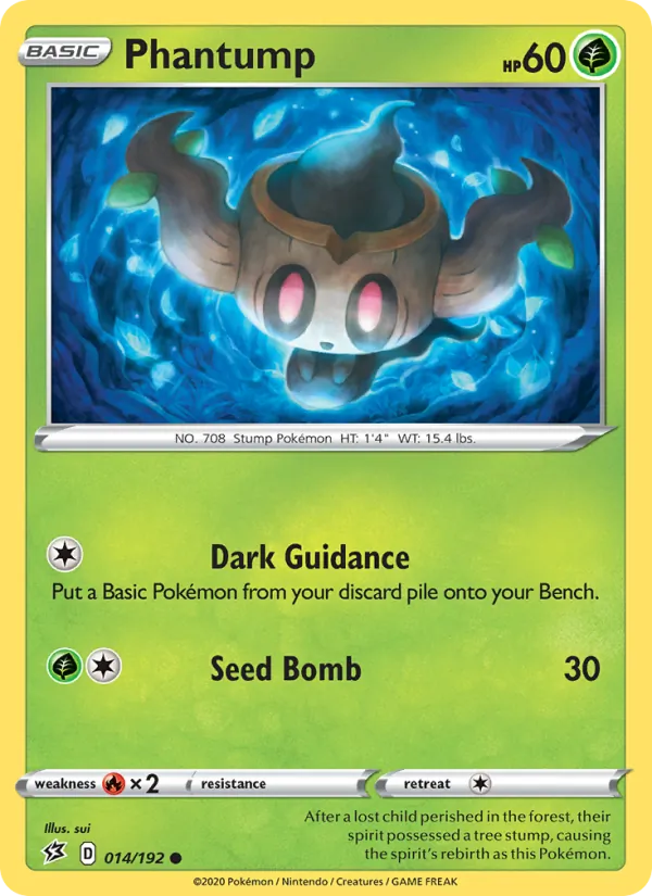 Kaart Phantump uit Rebel Clash, nummer 14/192