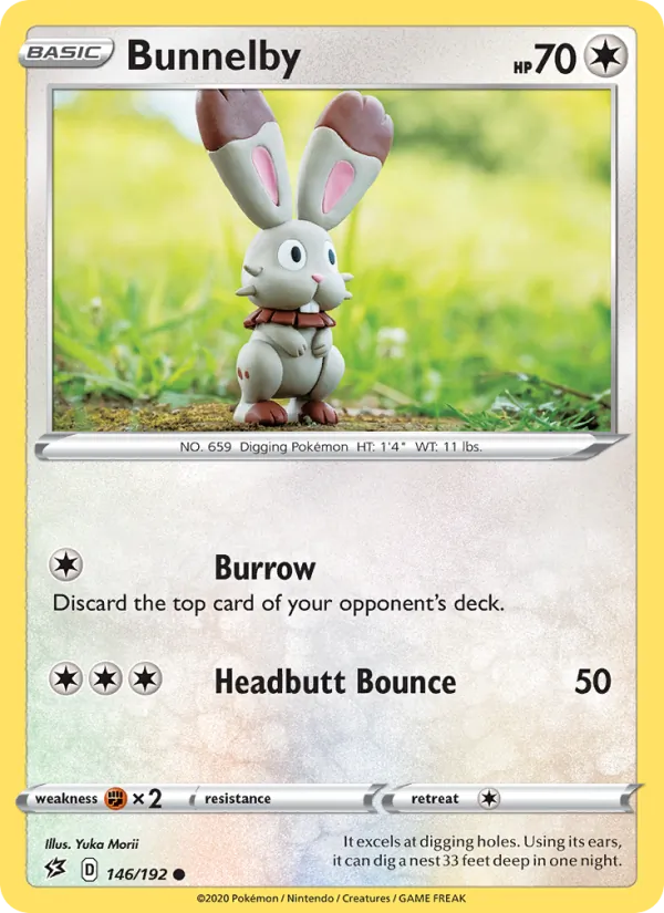 Kartu Bunnelby dari Rebel Clash, nomor 146/192