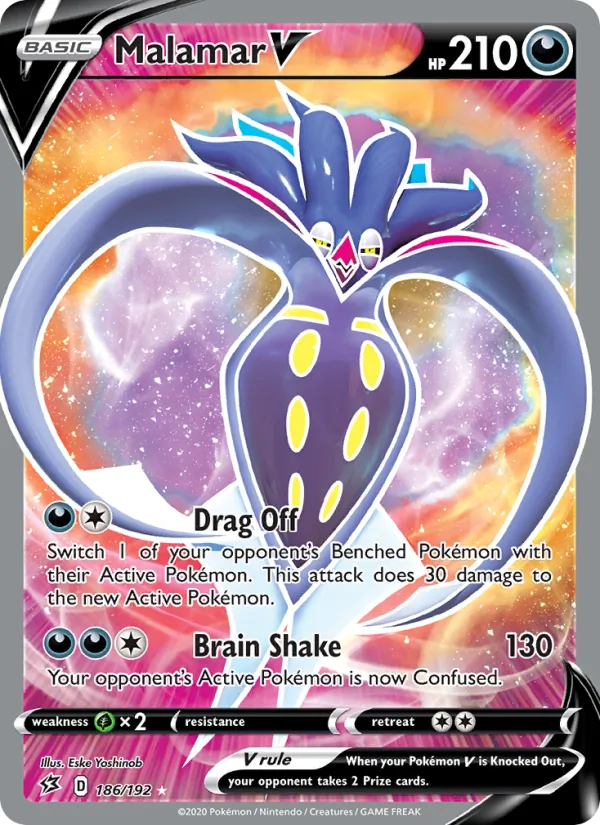 Malamar V card from Rebel Clash, number 186/192