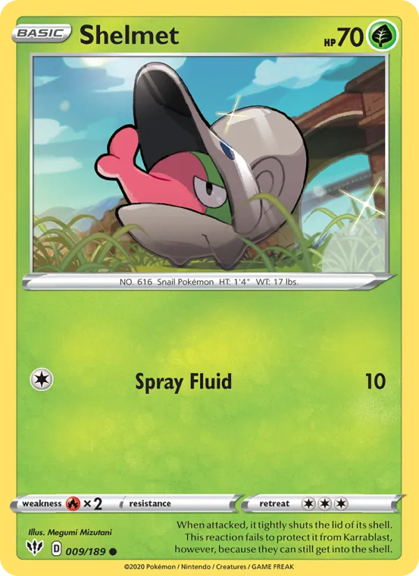 Shelmet card from Darkness Ablaze, number 9/189