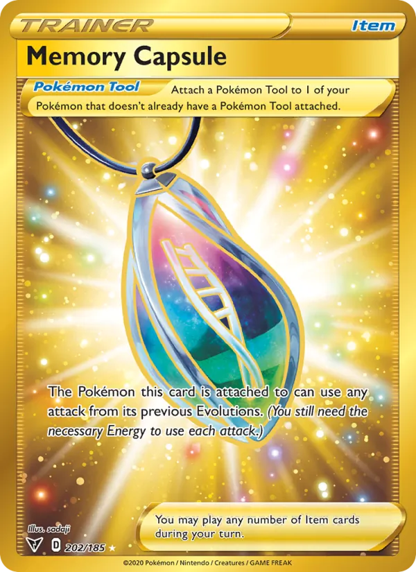 Kartu Memory Capsule dari Vivid Voltage, nomor 202/185
