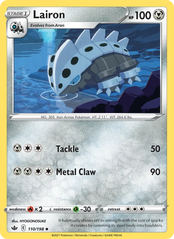 Kaart Lairon uit Chilling Reign, nummer 110/198