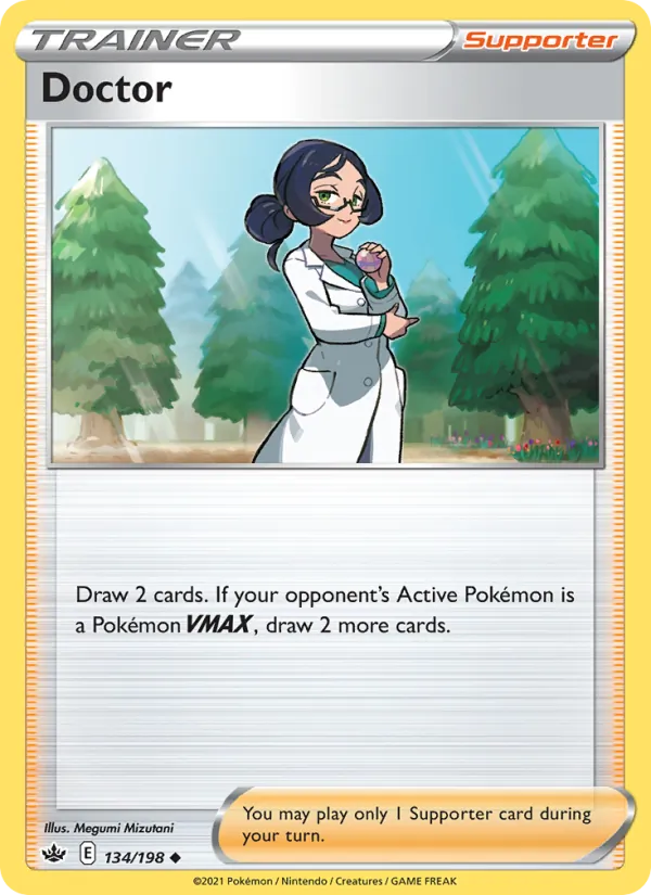 Kartu Doctor dari Chilling Reign, nomor 134/198