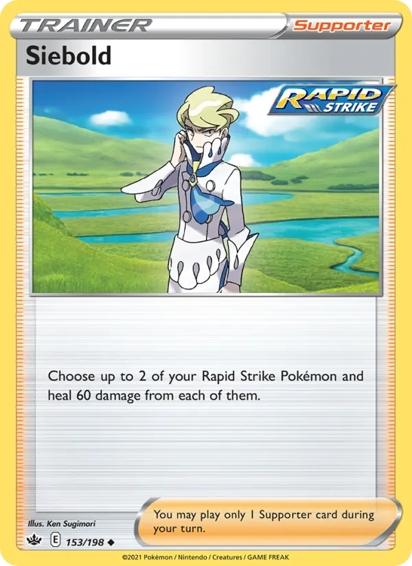 Kartu Siebold dari Chilling Reign, nomor 153/198