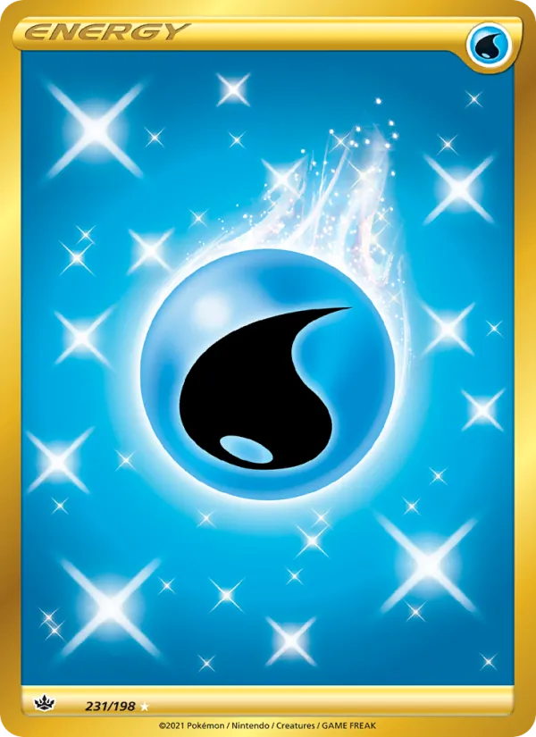 Water Energy card from Chilling Reign, number 231/198