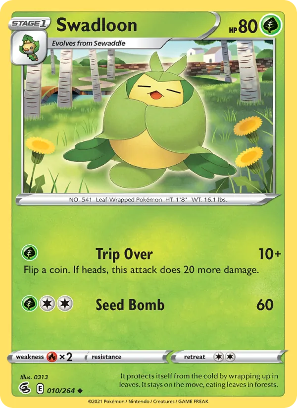Swadloon card from Fusion Strike, number 10/264