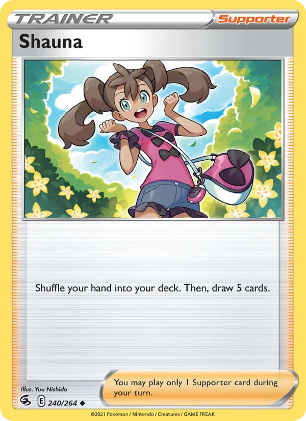 Kartu Shauna dari Fusion Strike, nomor 240/264
